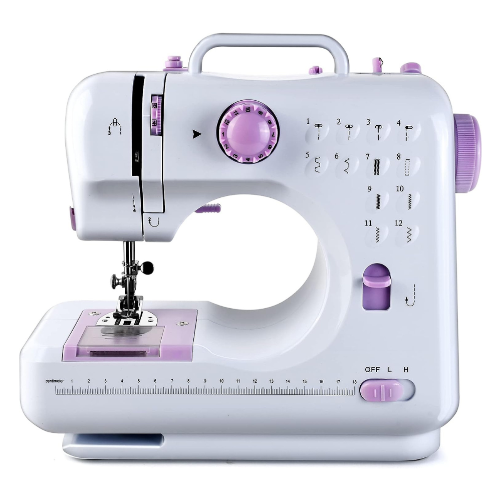 12-Stitch Sewing Machine with Reverse Function – Mrs Quilty